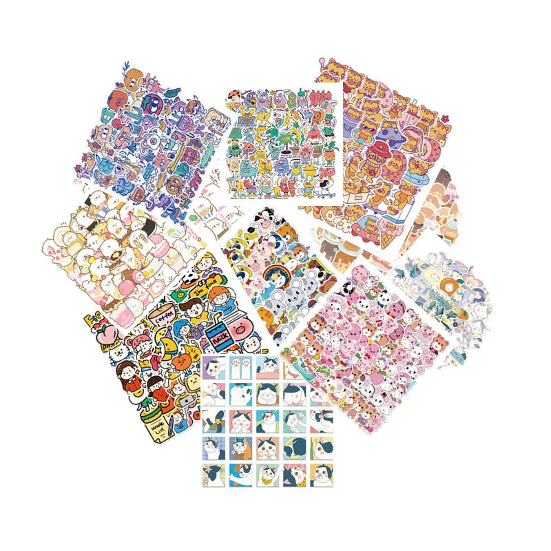 50PCS The original japanese stickers kawaii full series mixed for Notebook Computer Guitar Luggage bottle