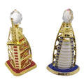 12ml Custom Arabic Style Zinc Glass Bottle Metal Perfume Bottle