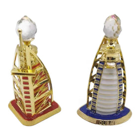 12ml Custom Arabic Style Zinc Empty Bottle Metal Perfume Bottle