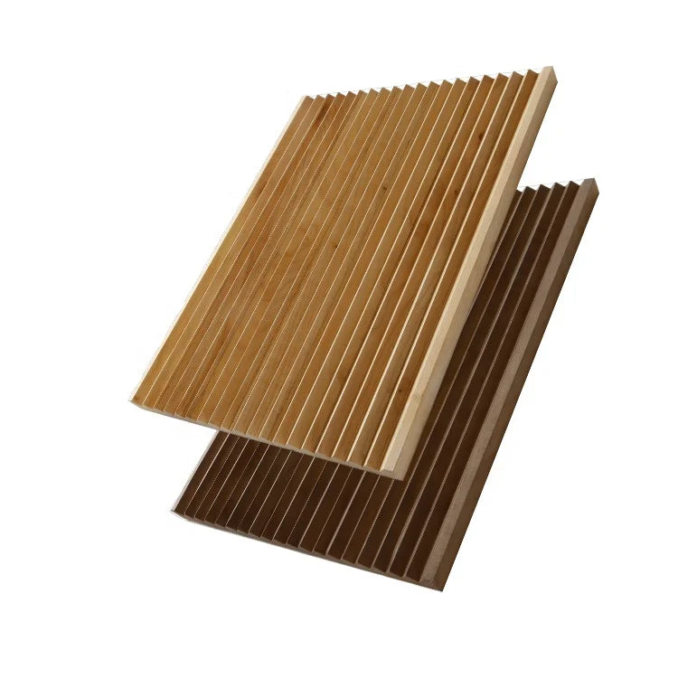 Solid Walnut Wood Home Office Furniture Side Board Modern Wall Panels Wooden Board for Vertical Fence Slats
