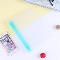 New Color PVC Plastic 8-hole Clip Loose-leaf case Student Plastic Loose-leaf Coil Hand Account A5