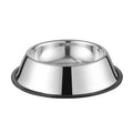 In Stock Pet Supplies for Pet Food Water Feeder with Anti slip Silicone Stainless Steel Dog Bowls Inventory