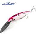 SEASKY 30g Floating and Count Down Models Red Head Down Under Water Minnow Diving Lure