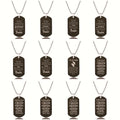 Stainless Steel Black Granddaughter Grandson Grandma Grandpa Daughter Son Mom Dad Nephew Niece Best Friend Sister Necklaces