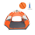 RTS KingGear Automatic Outdoor Sport Family 3-5 Person One Bedroom Waterproof Fast Popup Instant Three-season Lightweight Camp