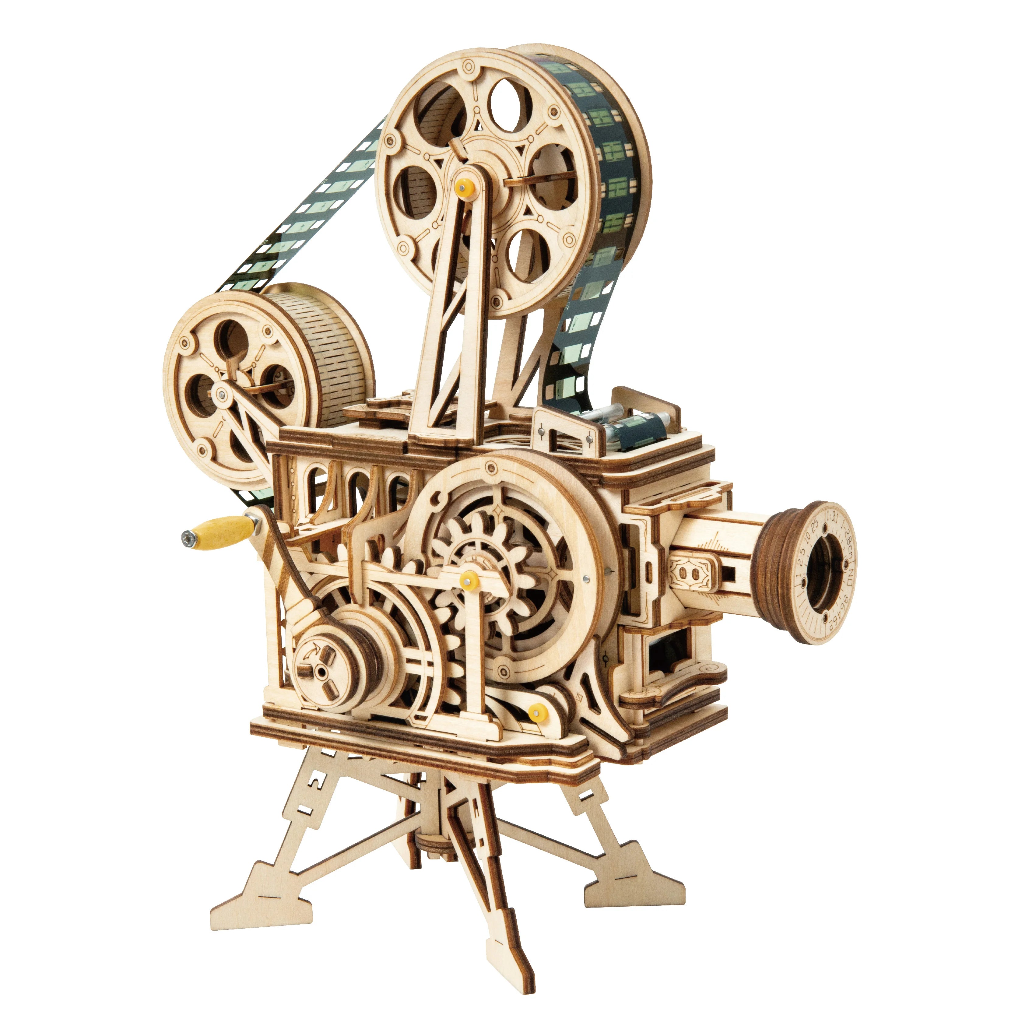 Robotime Rokr US Warehouse Educational Toys Gifts LK601 Vitascope 3D Wooden Puzzles for Dropshipping