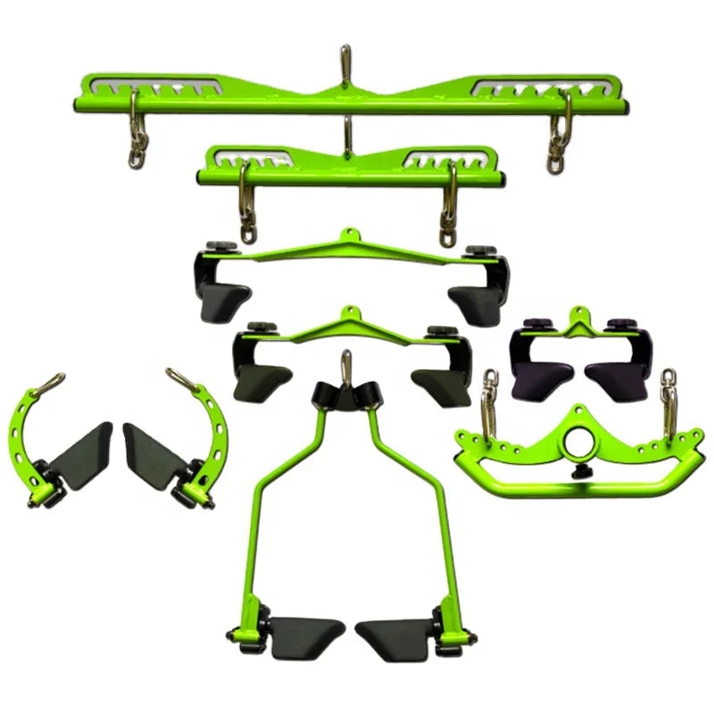 Wholesale Gym Fitness Equipment RO-T8 Mag Light Handles Short Bar Handles Grip High Dropdown Fitness Equipment Handles Mag Grip