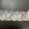 8CM Width Popular Design Black Eyelash Chantilly Lace Trim for Clothes LT2097B
