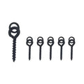 Swivel Ring D-Rig Terminal Tackle Steel/Metal Ocean Boat Fishing Accessories Screw Peg Snaps Bait Holder Chod Rig Swivel Snap