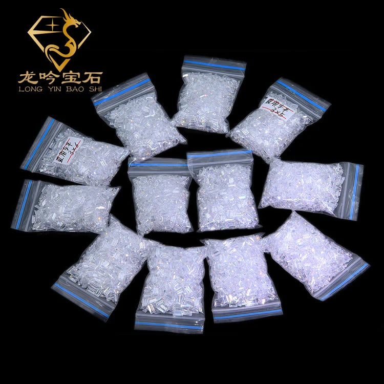 Most Cost Effective 5A Zircon Wholesale 0.8m 1mm 1.2mm 1.4mm 1.7mm Small Melee Cubic Zirconia 1000pcs/Bag Synthetic Gemstones