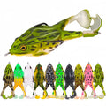 Rubber Soft Swimbait Floating Bait With Weedless Hooks Fishing Frog Bait Lure
