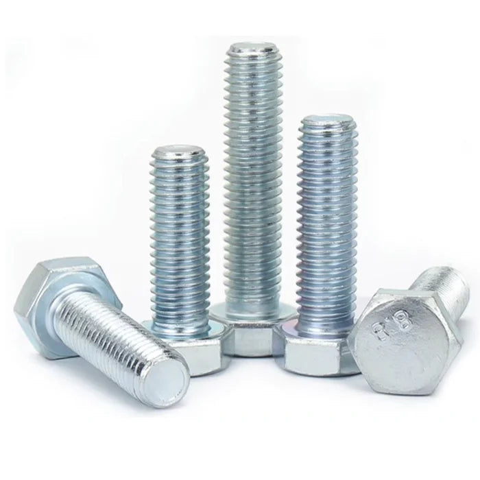 Sunpoint Grade 5 Grade 88 M3 M4 M6 M8 M10 M11 M30 M42  M54 Hex Bolt and Nuts Din933 Galvanized Steel Hex Bolt
