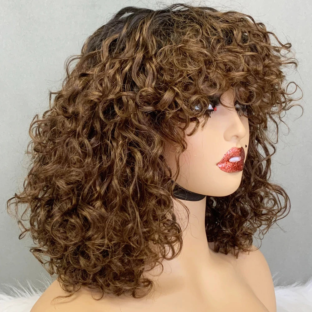 Wholesale Price Raw Vietnamese Wig 100 Human Hair Super Double Drawn Short Cut WigLuxury Wig Bob With Bang for Black Women