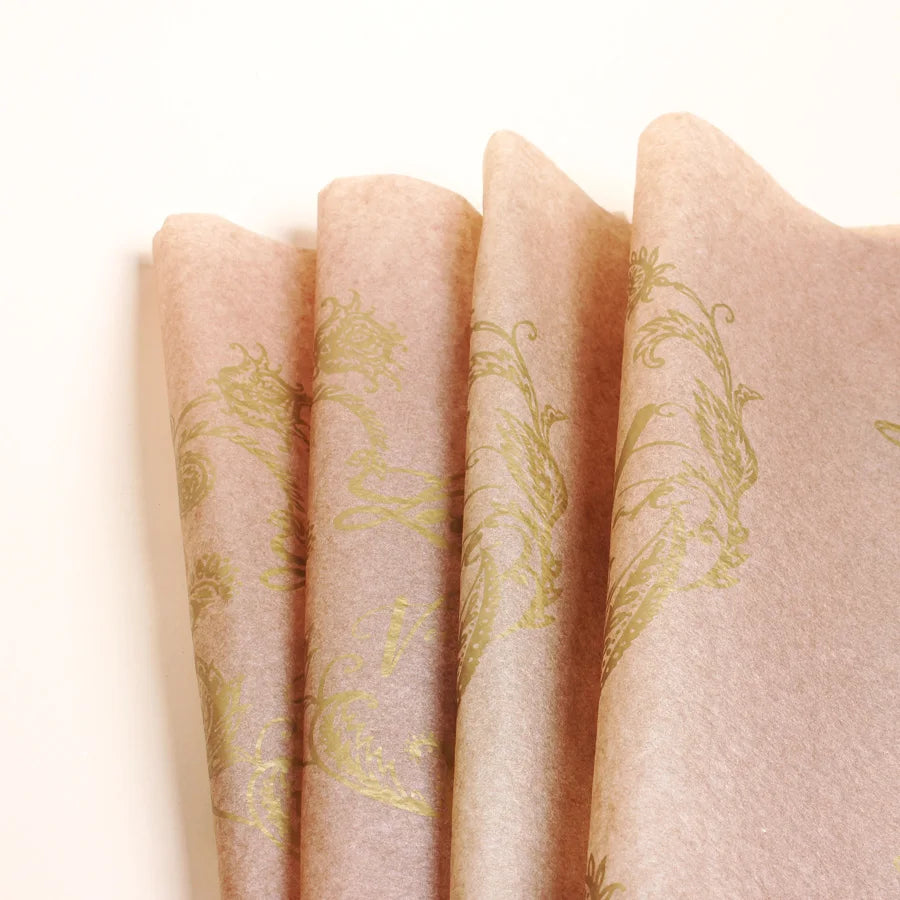 Custom Designed Wrapping Tissue Paper With Logo Seidenpapier for Clothes Gift Packaging