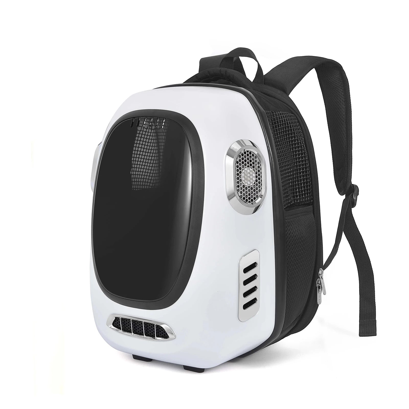 New Fashion Pet Dog Cat Waterproof Carrier Transparent Backpack Outdoor Bag Breathable Smart Pet Backpack With Fan