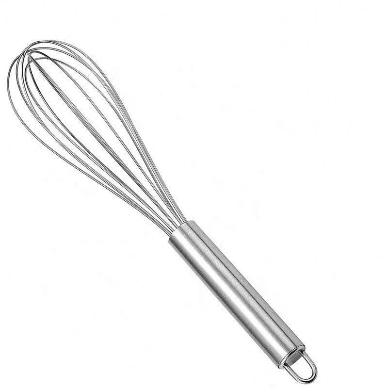 12-Inch Stainless Steel Mixer Whisk Multi-Purpose Eco-Friendly Egg Beater Bitter Use