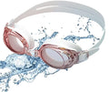 Universal Adult Wide Vision Waterproof PC+Silicone Swim Goggles Free Racing Custom Color Logo Swimming Exercise Protector