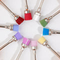 Mini Nail Dust Cleaner Brush Wire Rotary Disc With Shaft Electric Nail Files Milling Cutter Dust Remover Nail Art Tool