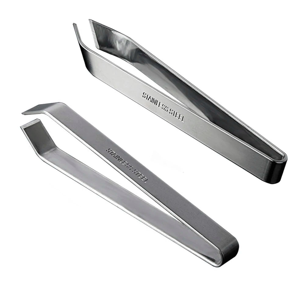 Kitchen Tweezers Tool Stainless Steel Fishbone Clamp Hotel Special Fishbone Epilator Clip