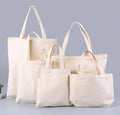 Custom Printed Animal Prints Cotton Canvas Eco-Friendly Tote Bag Recyclable Reusable Daily Use Advertising Shopping Bag