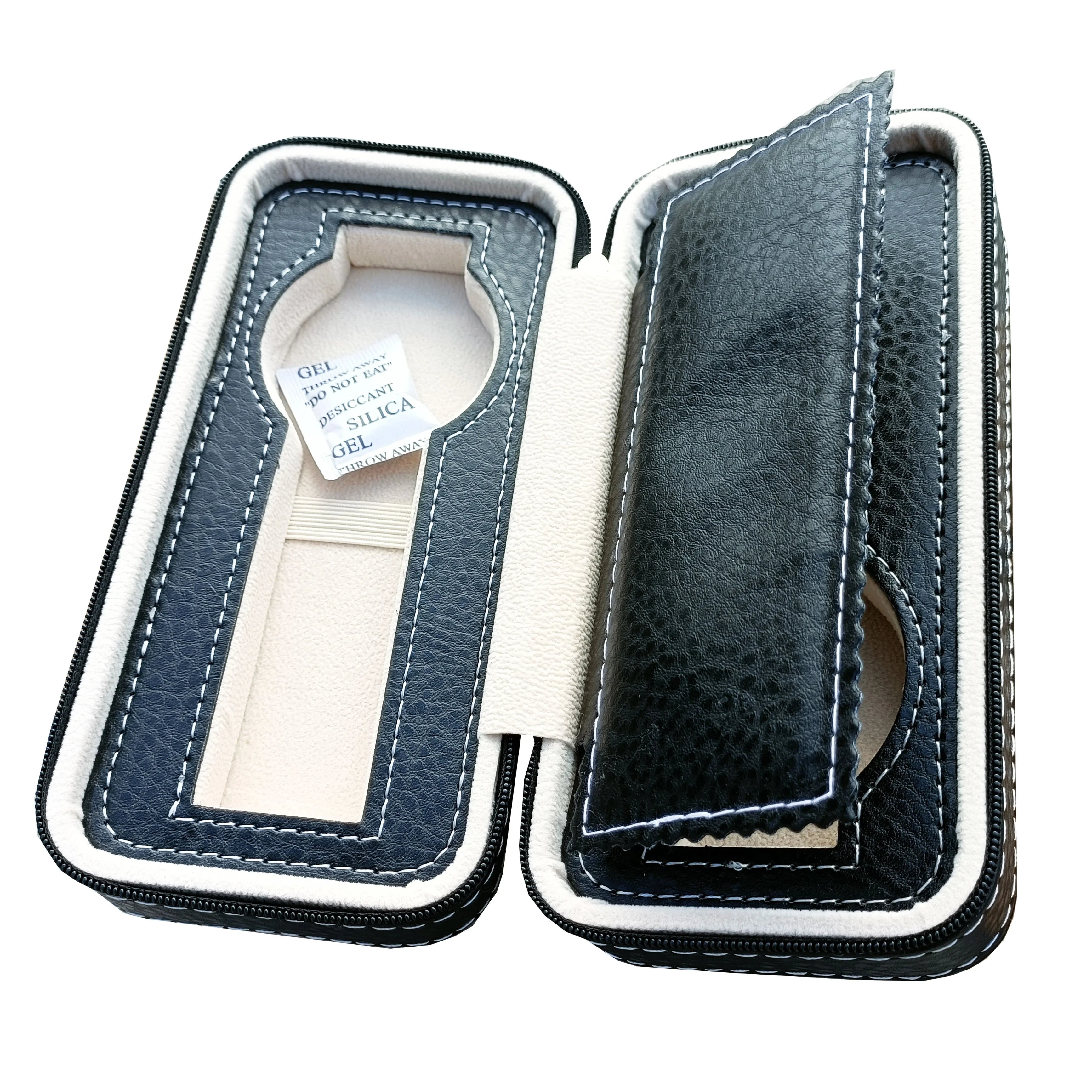 Hot Sale Watch Case PU Leather Box for Watches 2022 Amazon Hot Selling Wristwatch Display Box Watch Box for Man