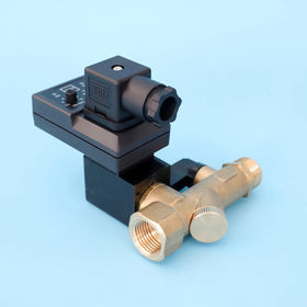 High Pressure 16bar Brass 1/8 1/4 1/2 Pipe Auto Drain Water Control 230v Solenoid Valve Timer