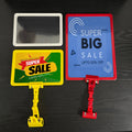 Factory Low Price POP Clips Price Holder ABS Clear Display Clip for Supermarket Shelf Price Holder