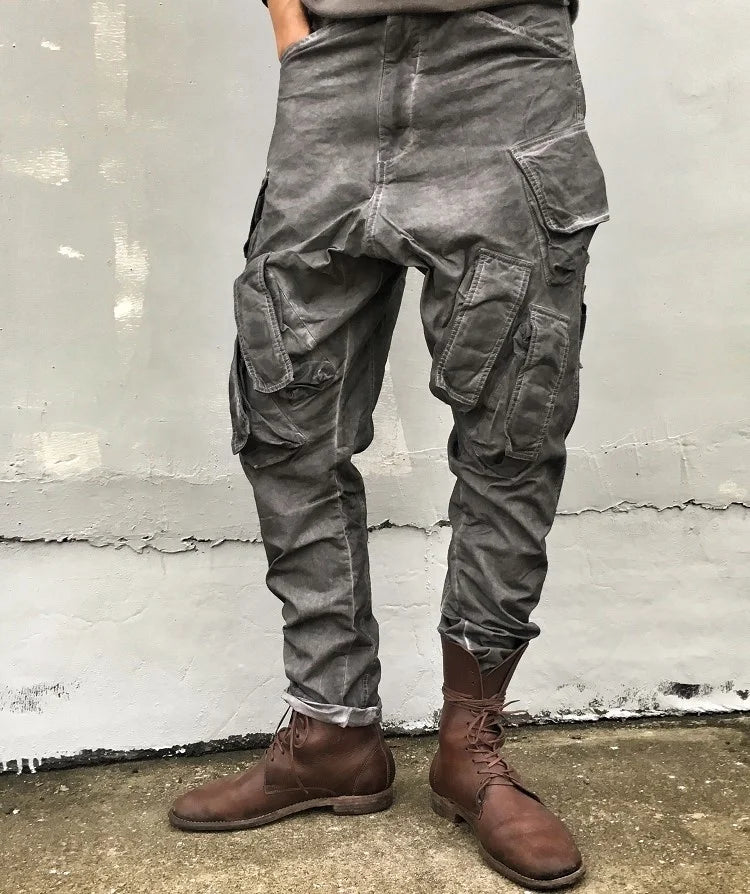 OEM Trousers for Men Stock Dropshipping Hitpop Mens Baggy Trousers Pants Designs for Men