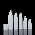 Empty Face Care Cosmetic Packaging 30ml 50ml 100ml 120ml Screw White Vacuum Airless Pump Spray Lotion Bottle