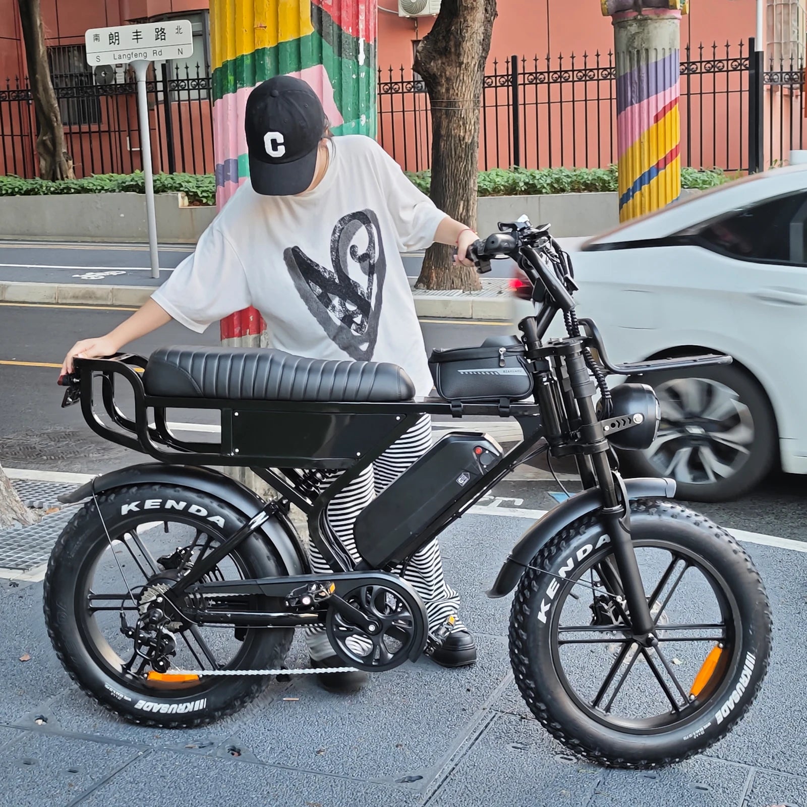 VOMO X90 Ebike 48V 15Ah Lithium-ion Battery E BIKE Fast EU Warehouse FAT Electric Bicycle X90 250W Deliver E-bike X90 BIKE