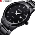 CURREN 8106 Luxury New Full Stainless Steel Analog Display Date Men's Quartz Watch Business Watch Men Watch Gift