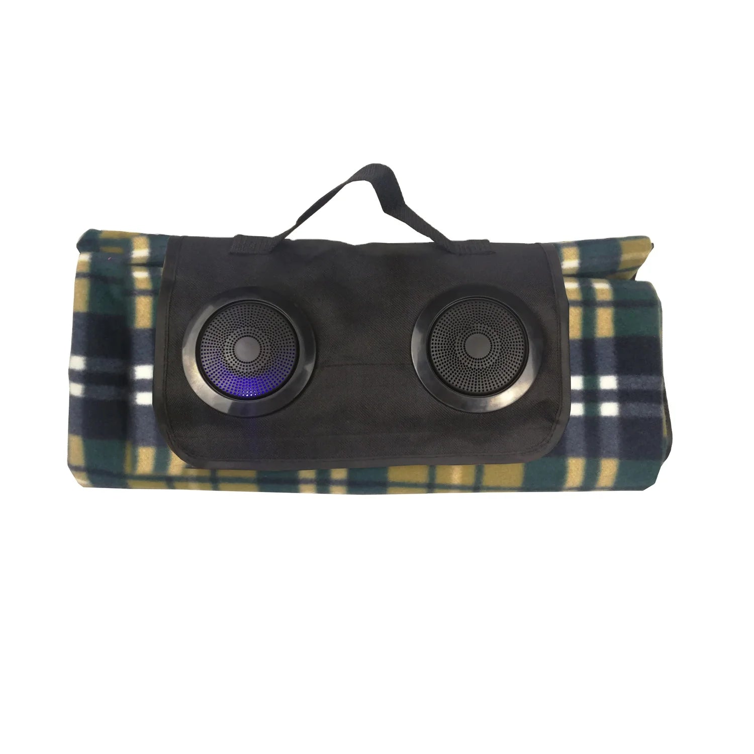 New Arrival Beach Mat with bluetooth Speaker Picnic Camping Beach Blanketbeach Mat Speakers for Outdoor Tents