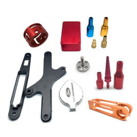 OEM Anodized Brass Stainless Steel Aluminum Titanium CNC Milling Turning Parts CNC Machining Service