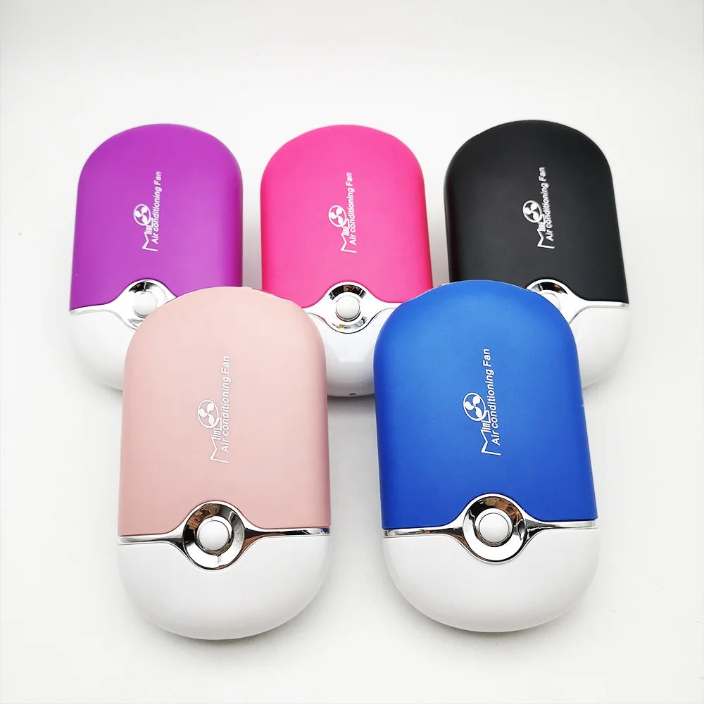 Rechargeable USB Plastic Air Dryer Portable Mini Eyelash Fans Minimize Dry Time for Lashes Extensions