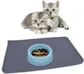 Wholesale Waterproof No Spill Silicone Pet Bowl square Feeding Training Mat for Dog Cat