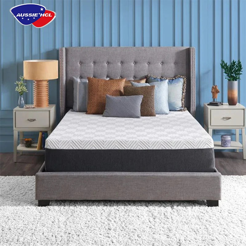 Full Inch Deep Sleep Gel Environment-friendly Luxury Mattress Queen Size Modern Design Compression Memory Foam Mattress
