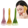 New Beauty 2023 Multi-function Plants Resin Roller Massager Head Scalp Face Neck Stress Relief Improve Headache Dizziness