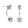 Silver Earrings Manufacturers Rhodium Plated Western Non Tarnish Original 925 Silver Earrings Wholesale