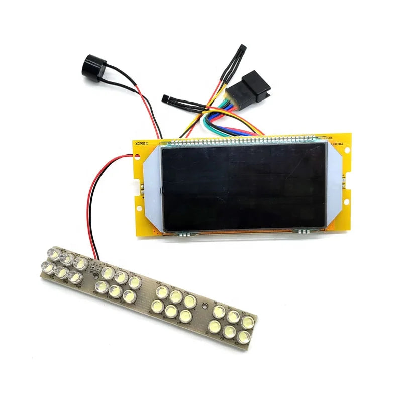 Kugoo S3 Electric Scooter Dashboard LCD Display with LED Light Spare Parts for Control Functions