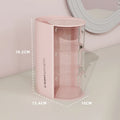 Desktop Clear Jewelry Powder Puff Organizer Storage Box Household Beauty Egg Display Stand Made Durable Plastic Cosmetic Storage