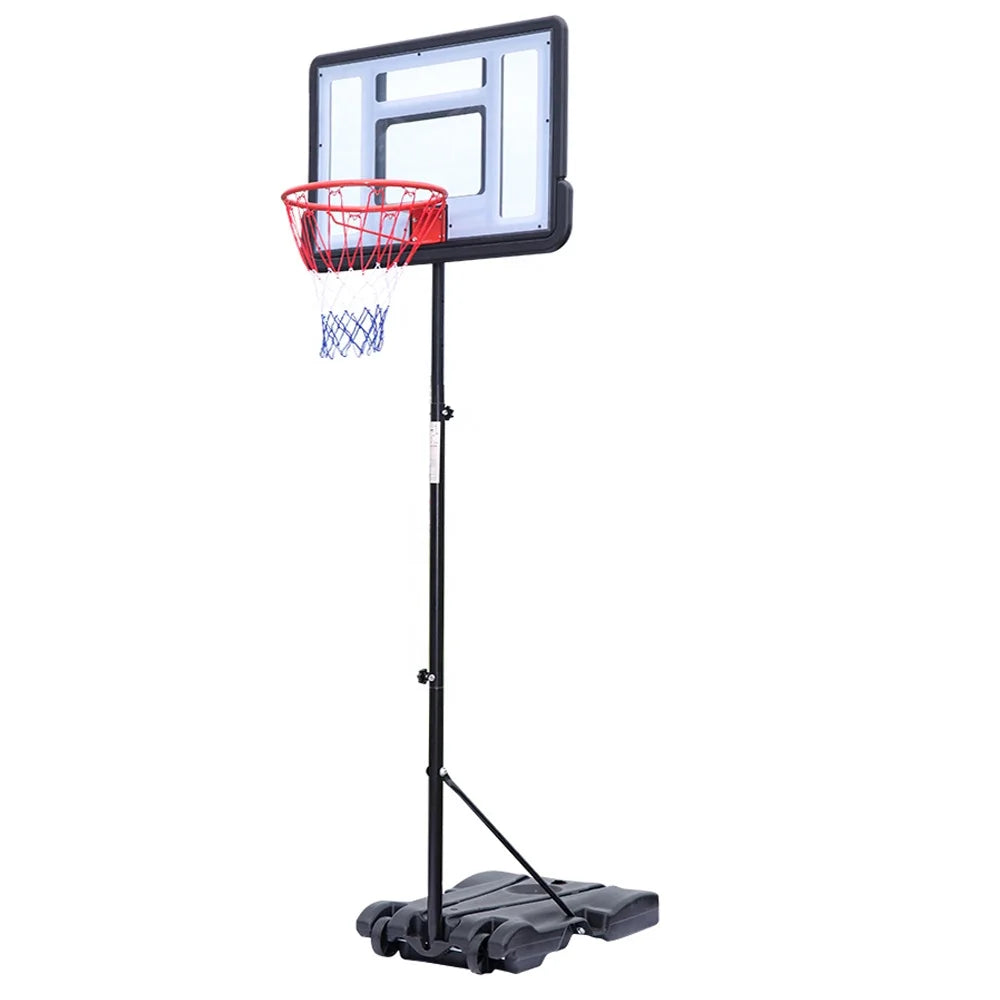 Mini Professional 10 ft Adjustable Outdoor Portable Moveable Basketball Hoop Stand Ground Basketball Ring Backboard Kids Xingyu