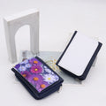 Diy Pattern Fashionable Unisex Travel Trifold Wallet Blanks Cowboy Zipper Closure Wallet Canvas Lining Short Length Sublimation