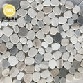 Tumbled Nature Stone Mosaic Outdoor and Garden Path Tile Nature Stone Outside Floor Tile