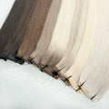 New Handtied Genius Weft in Stock Russian Hair Invisible Extensions Genius Weft