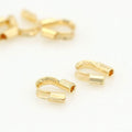 Simple Design 14K Gold Plated U-shape Connectors for Earring Necklace Making