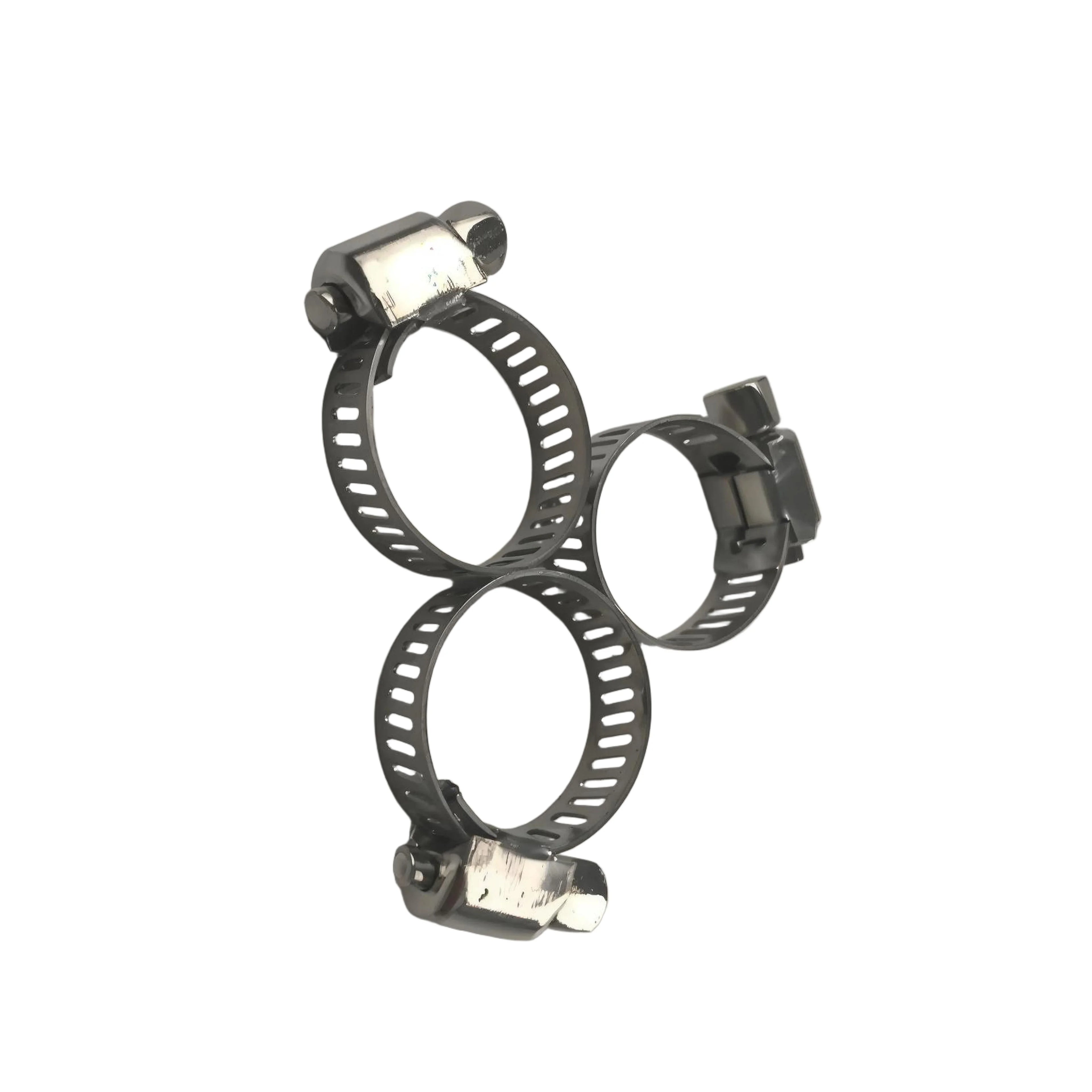 Adjustable Stainless Steel Hose Clamp Mini Bolt Type Pipe Clamp