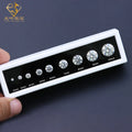 Gemstone Sets Small to Big Full Size Round Fancy AAA 5A Loose CZ Stone Zircon Cubic Zirconia Stone for Quality Test