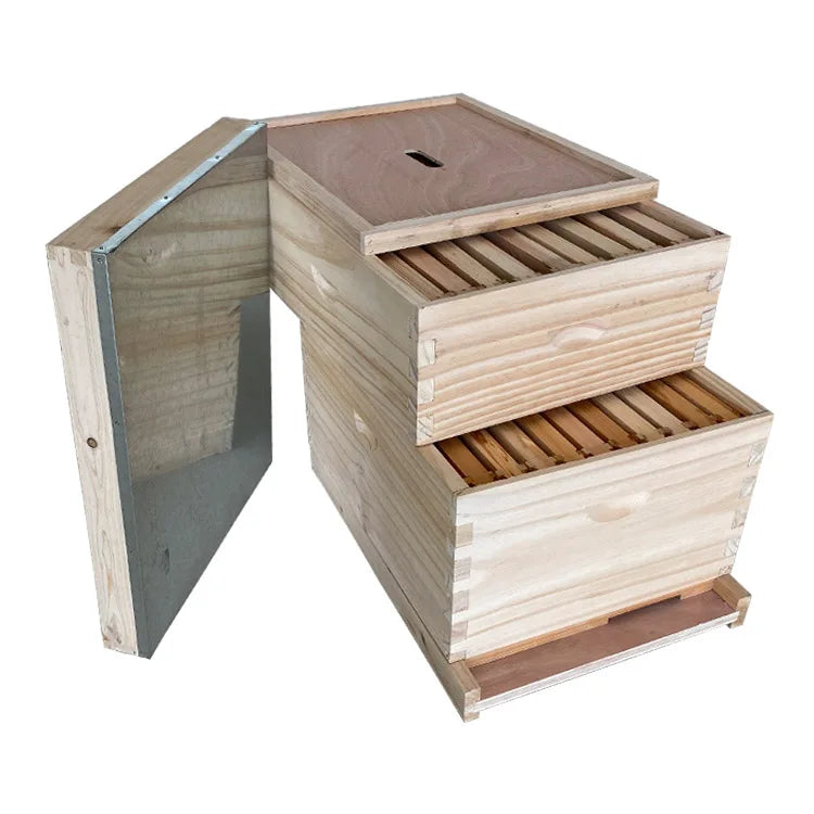 New Bee Hives Wooden Beehive for Beeskeeping Langstroth Beehive Products Best Price