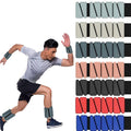 NQ SPORTS Wholesale Customized Logo Silicone Ankle Weight Bracelet / Silicone Bracelet Wrist Weights / Adjustable Ankle Weights Block