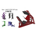 Commercial Gym Reverse Stirrup Leg Trainer | Heavy-Duty Leg Press Machine for Bodybuilding (Leg Muscle Training)